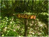Planinski dom pod Ježo - Deveti konfin (kota 942)